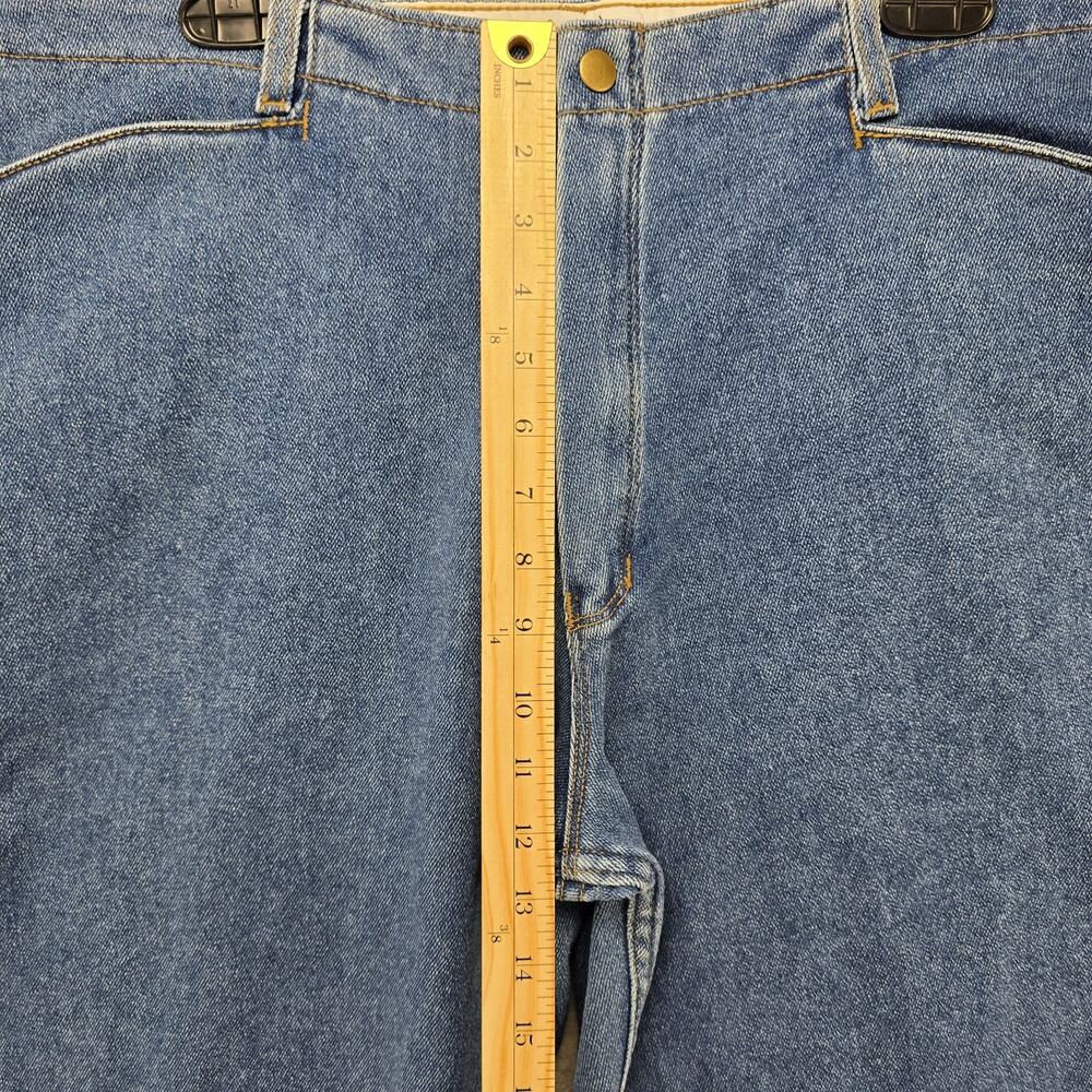 Vintage Hombre Denim Shorts 38 (Fits 42x15) Blue Y2K Skater Chicano Ben Davis - Picture 12 of 13